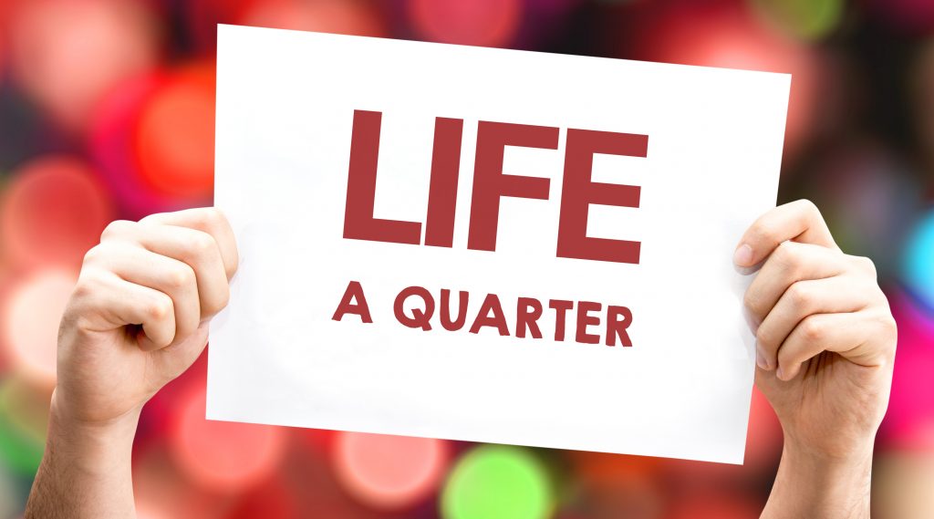 假如你的人生能有100岁，你活了已经超过1/4